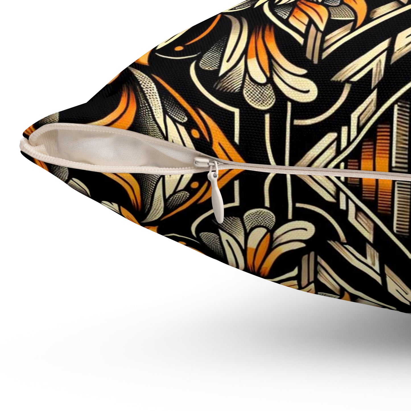 Spun Polyester Square Pillow