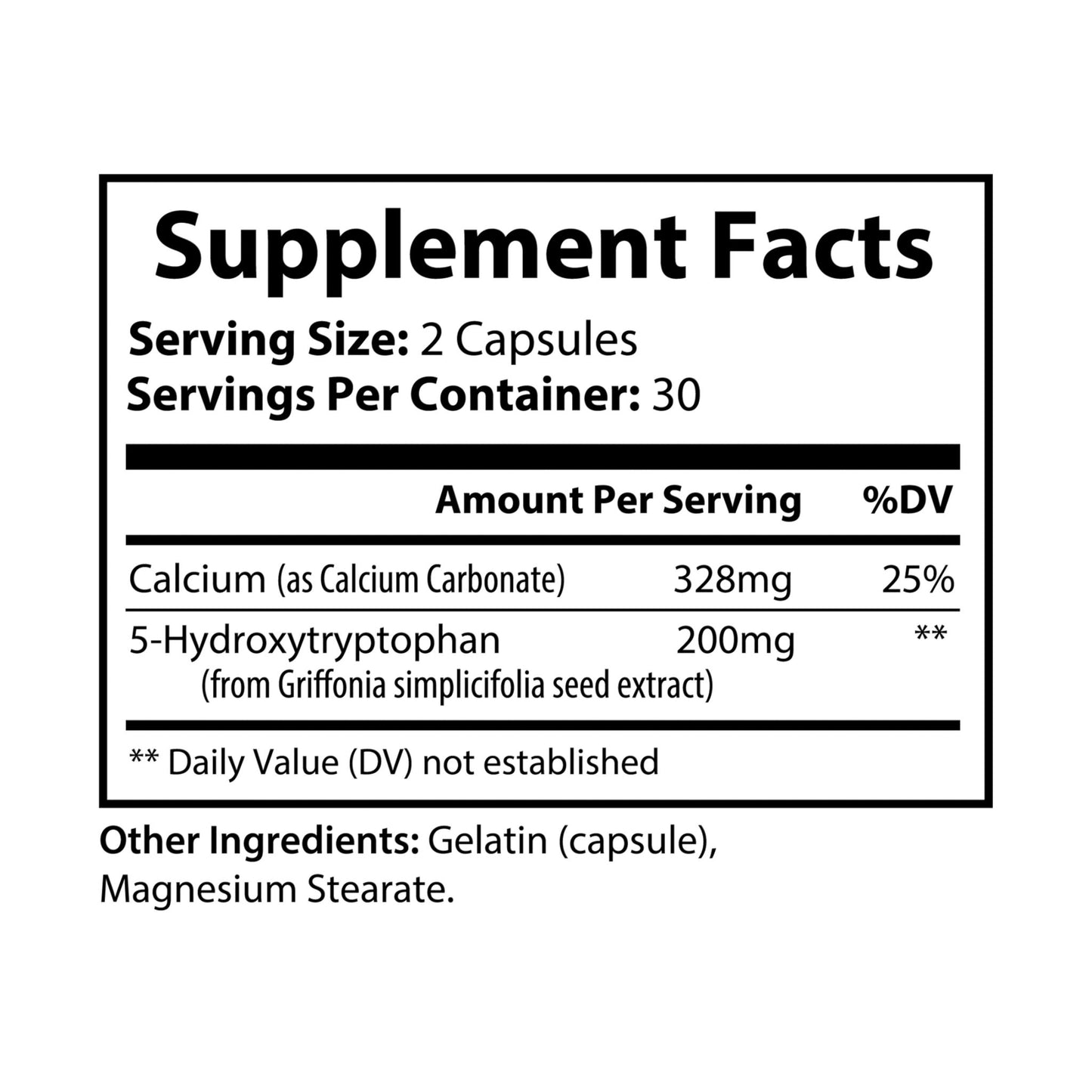5-HTP Supplement (60 Capsules) By Dr. Asad Ali Syed