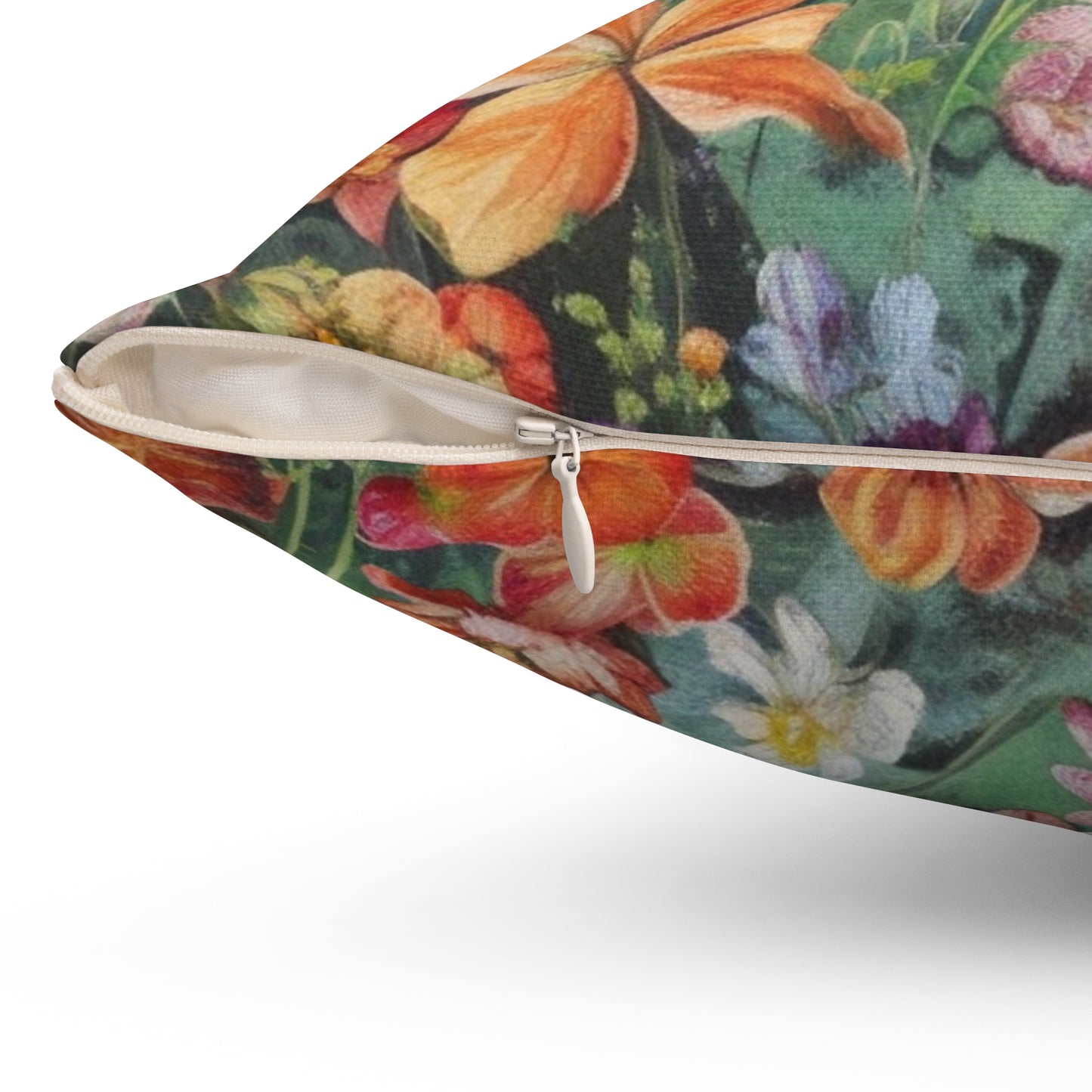 Spun Polyester Square Pillow