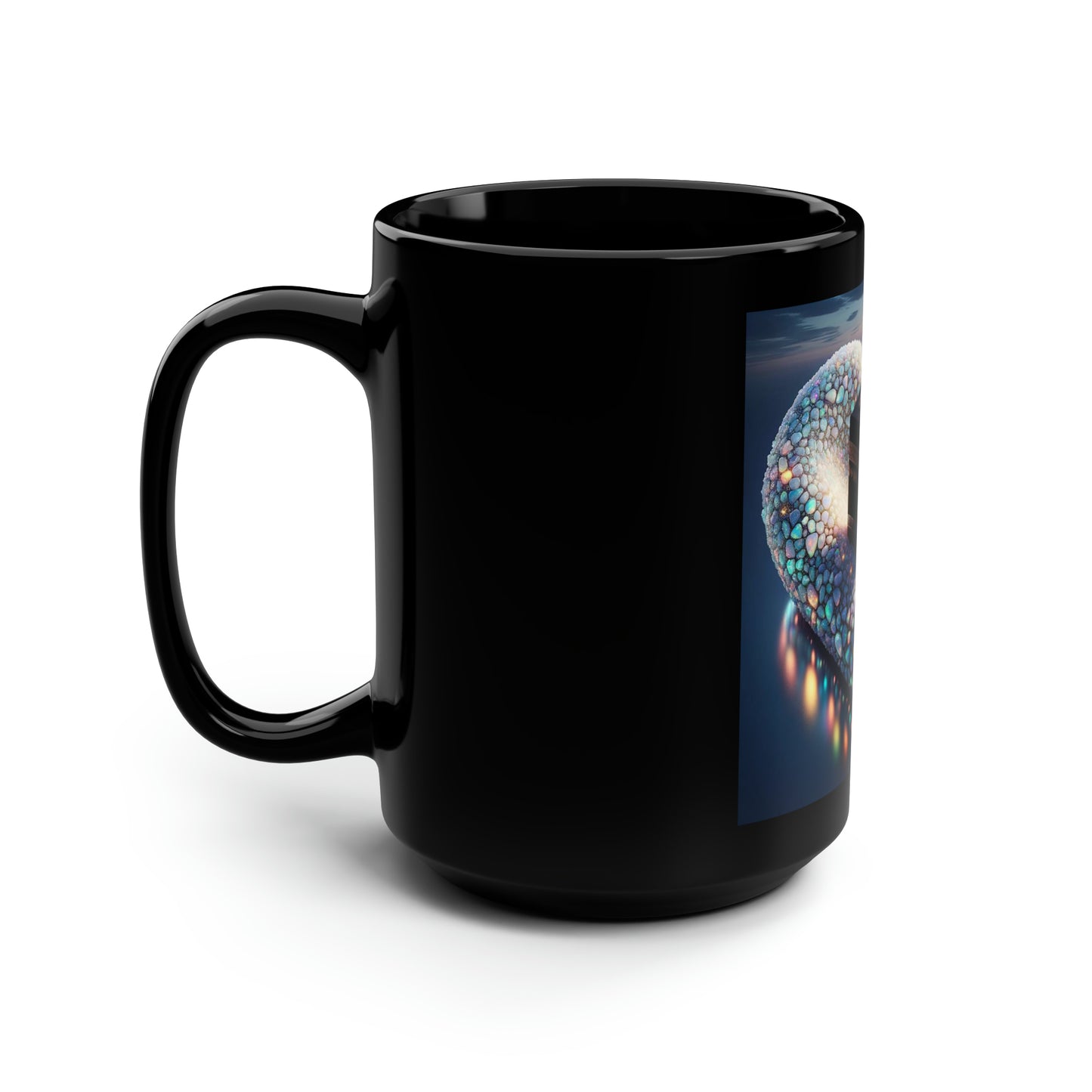 Black Mug, 15oz