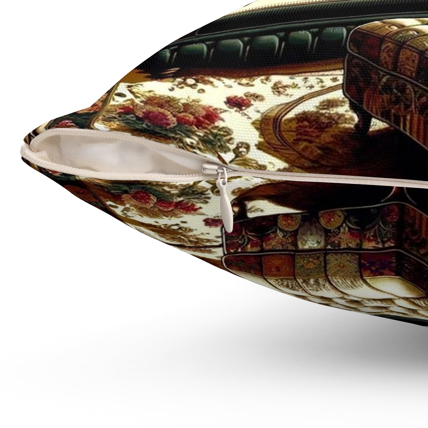 Spun Polyester Square Pillow