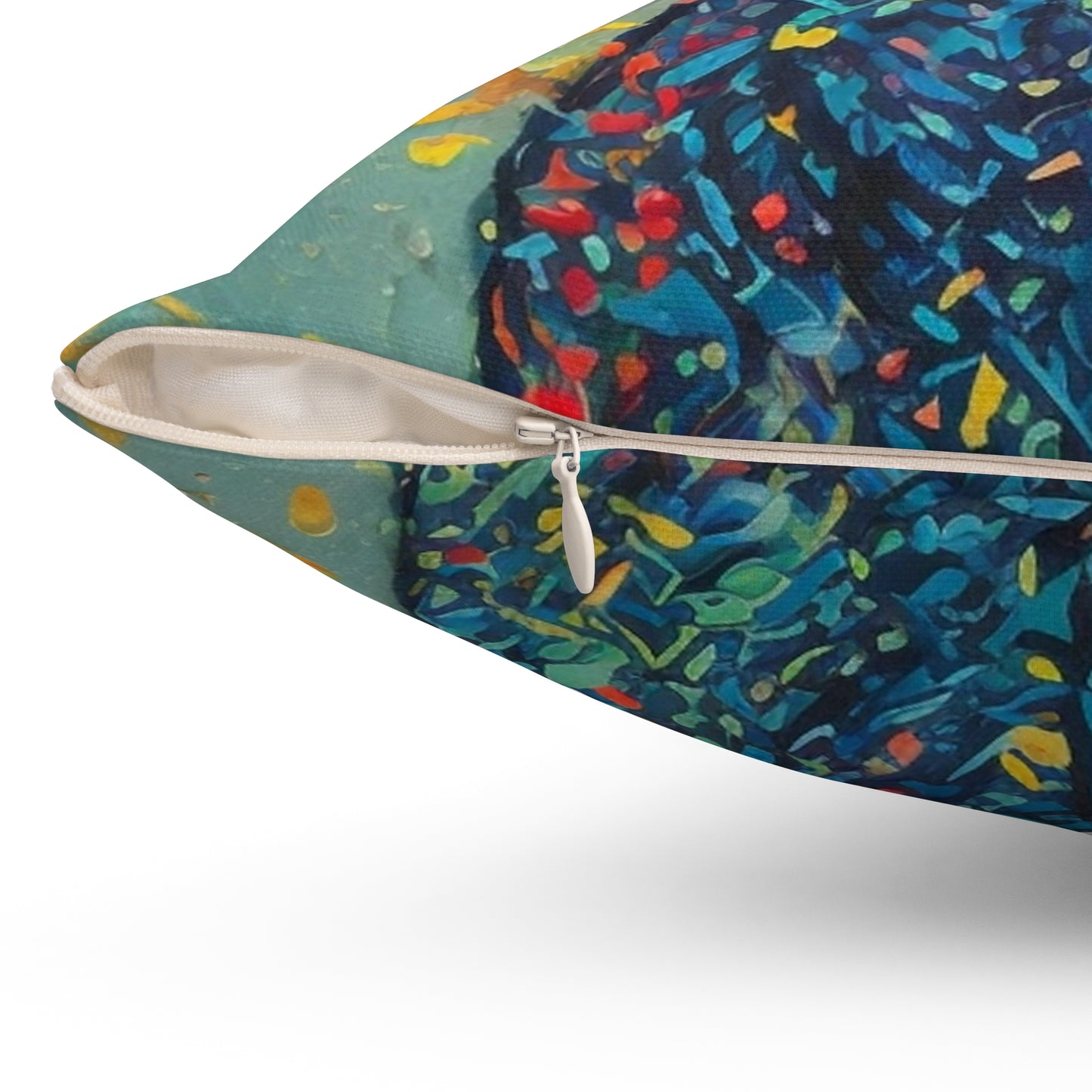 Spun Polyester Square Pillow