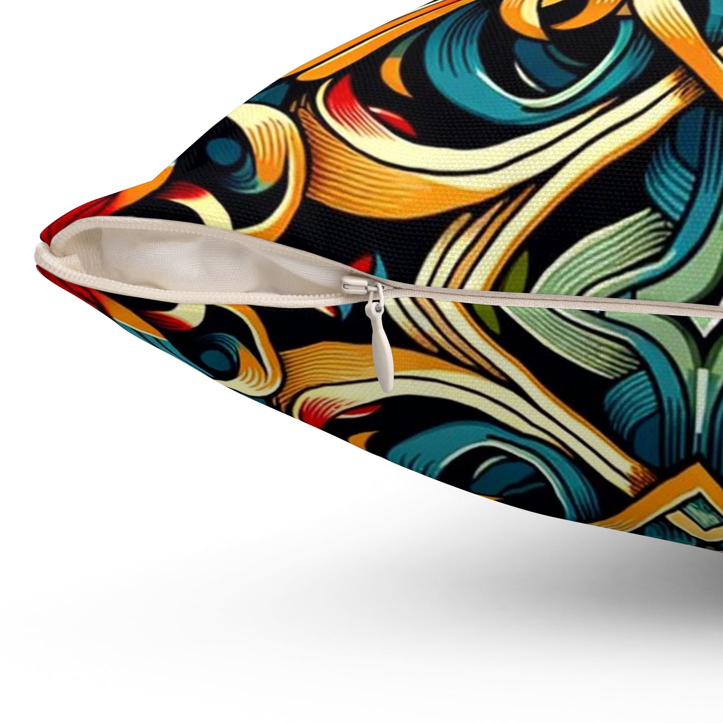 Spun Polyester Square Pillow
