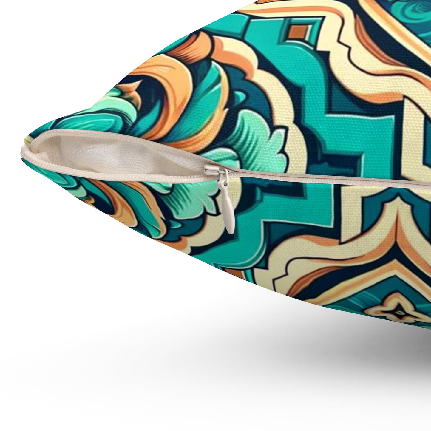 Spun Polyester Square Pillow