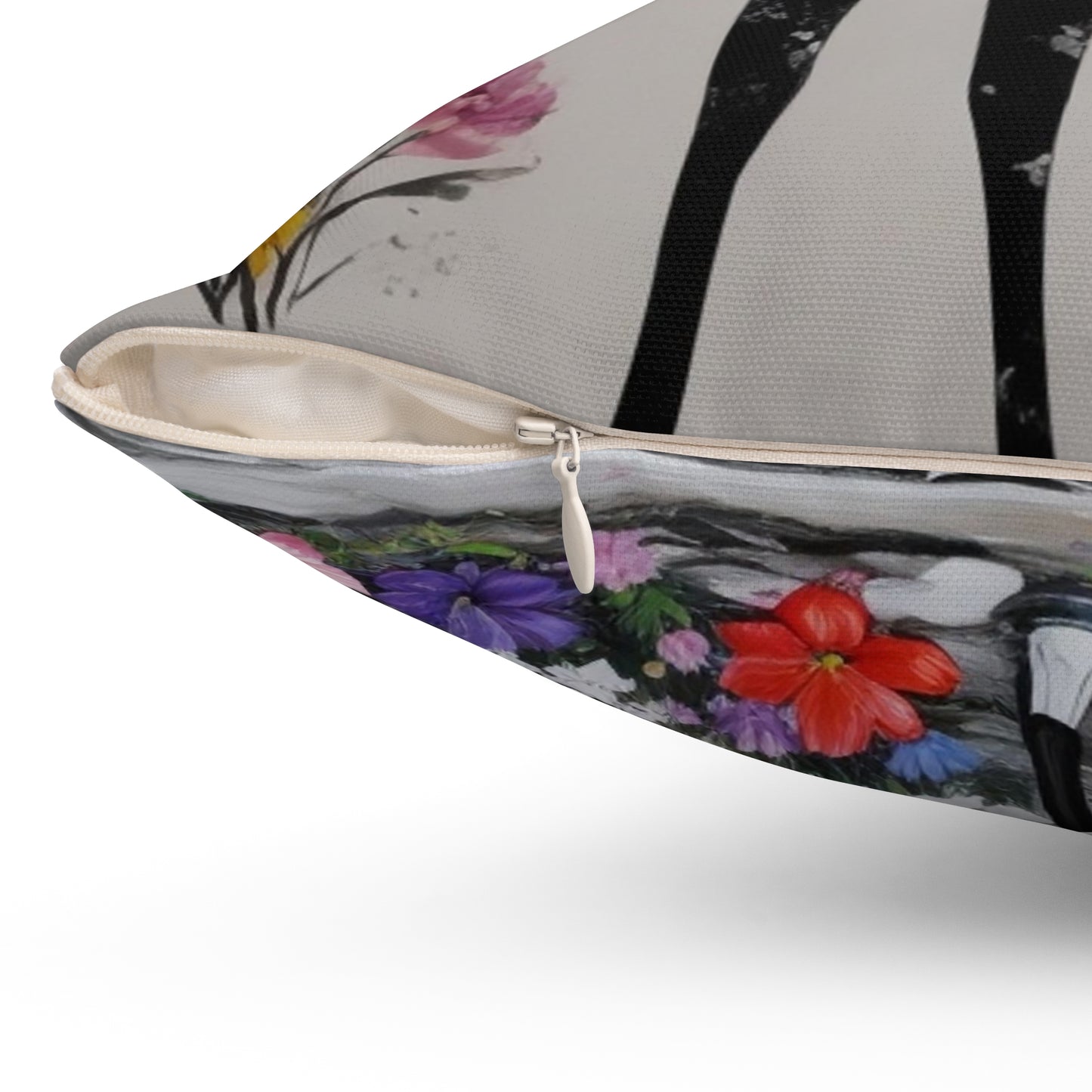 Spun Polyester Square Pillow