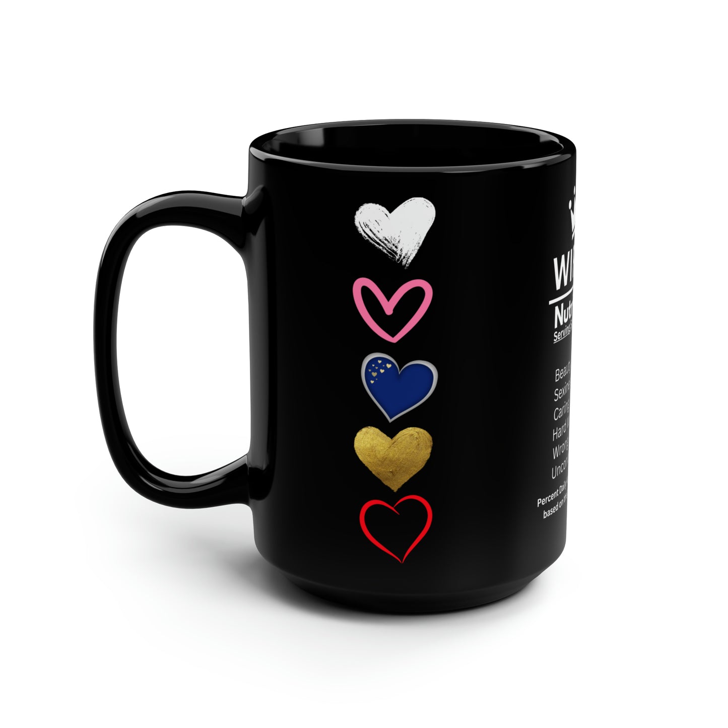 Black Mug, 15oz
