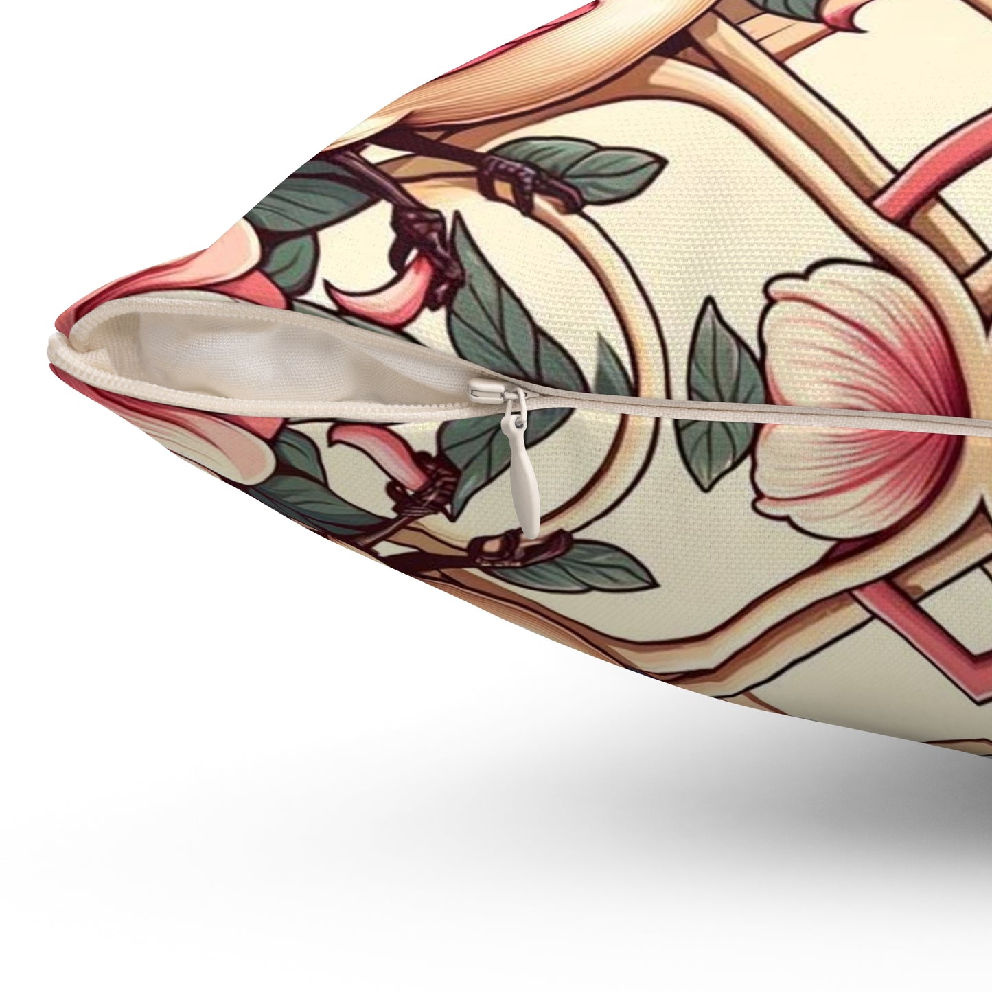 Spun Polyester Square Pillow