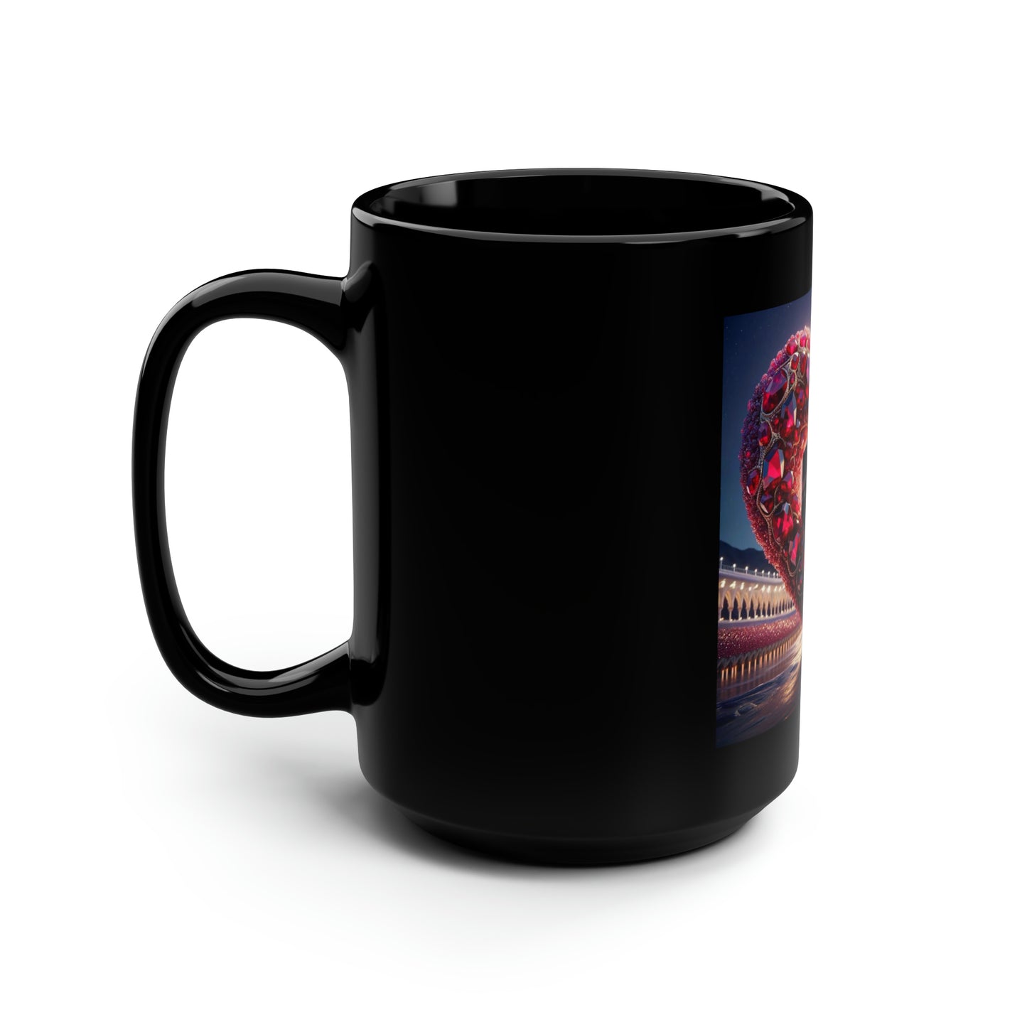 Black Mug, 15oz