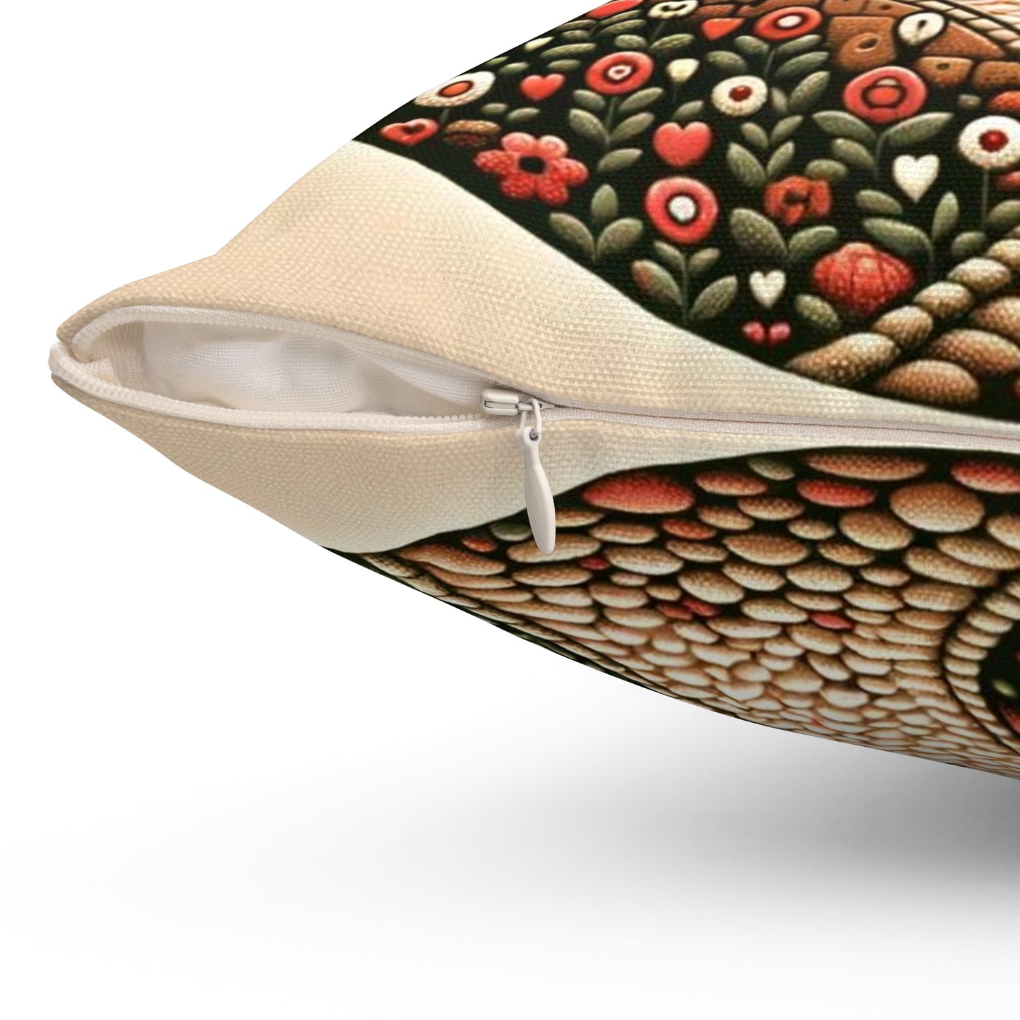 Spun Polyester Square Pillow