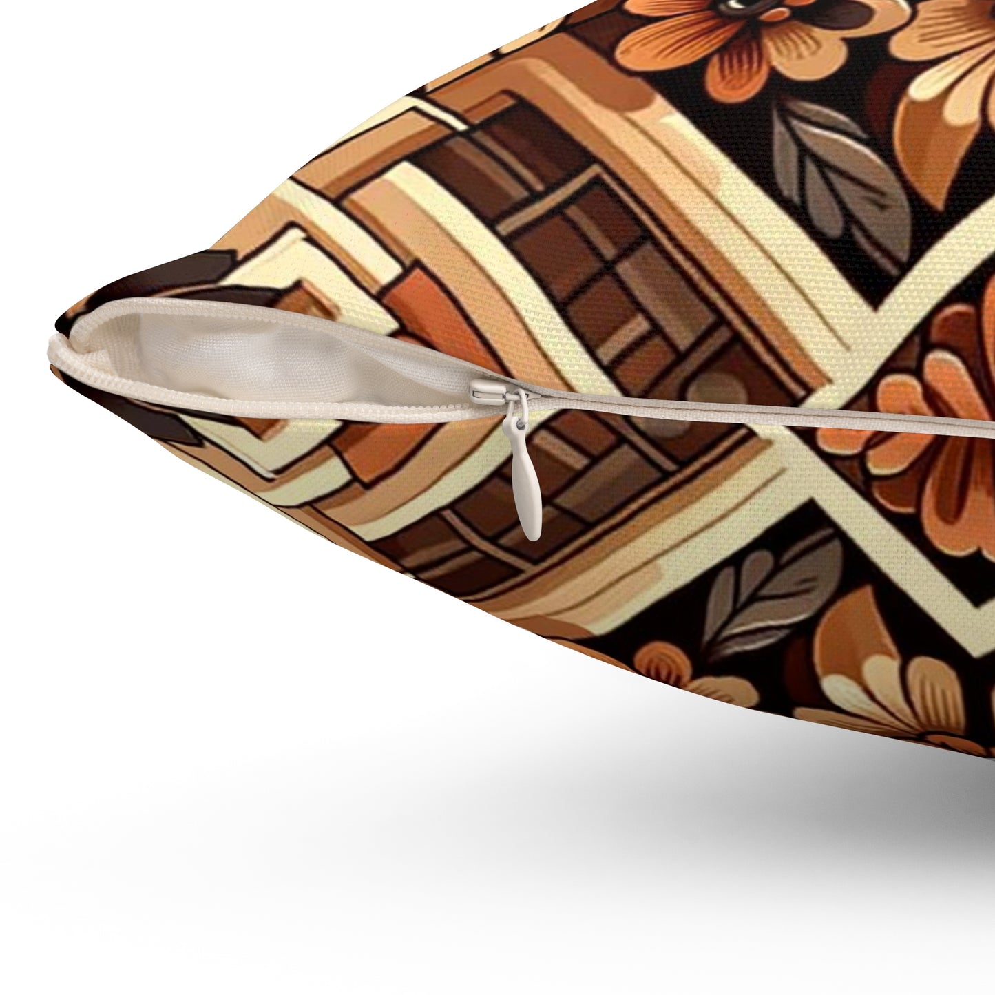 Spun Polyester Square Pillow