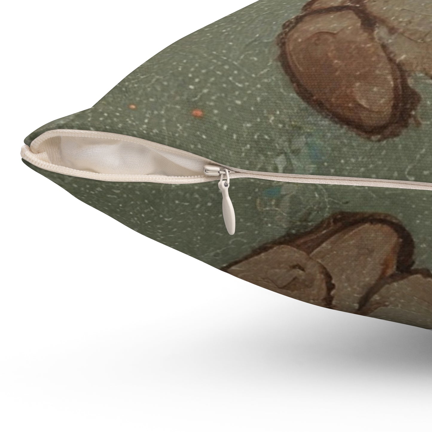 Spun Polyester Square Pillow