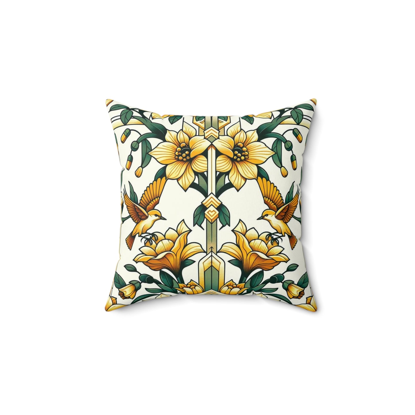 Spun Polyester Square Pillow