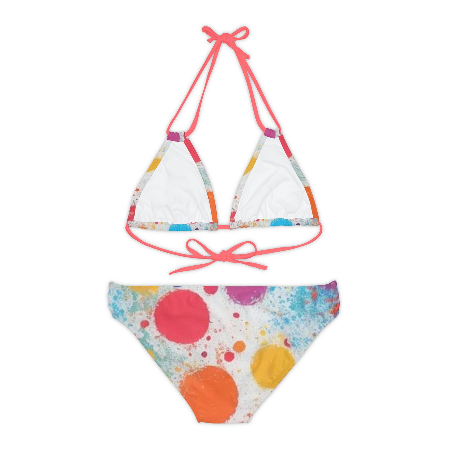 Strappy Bikini Set (AOP)