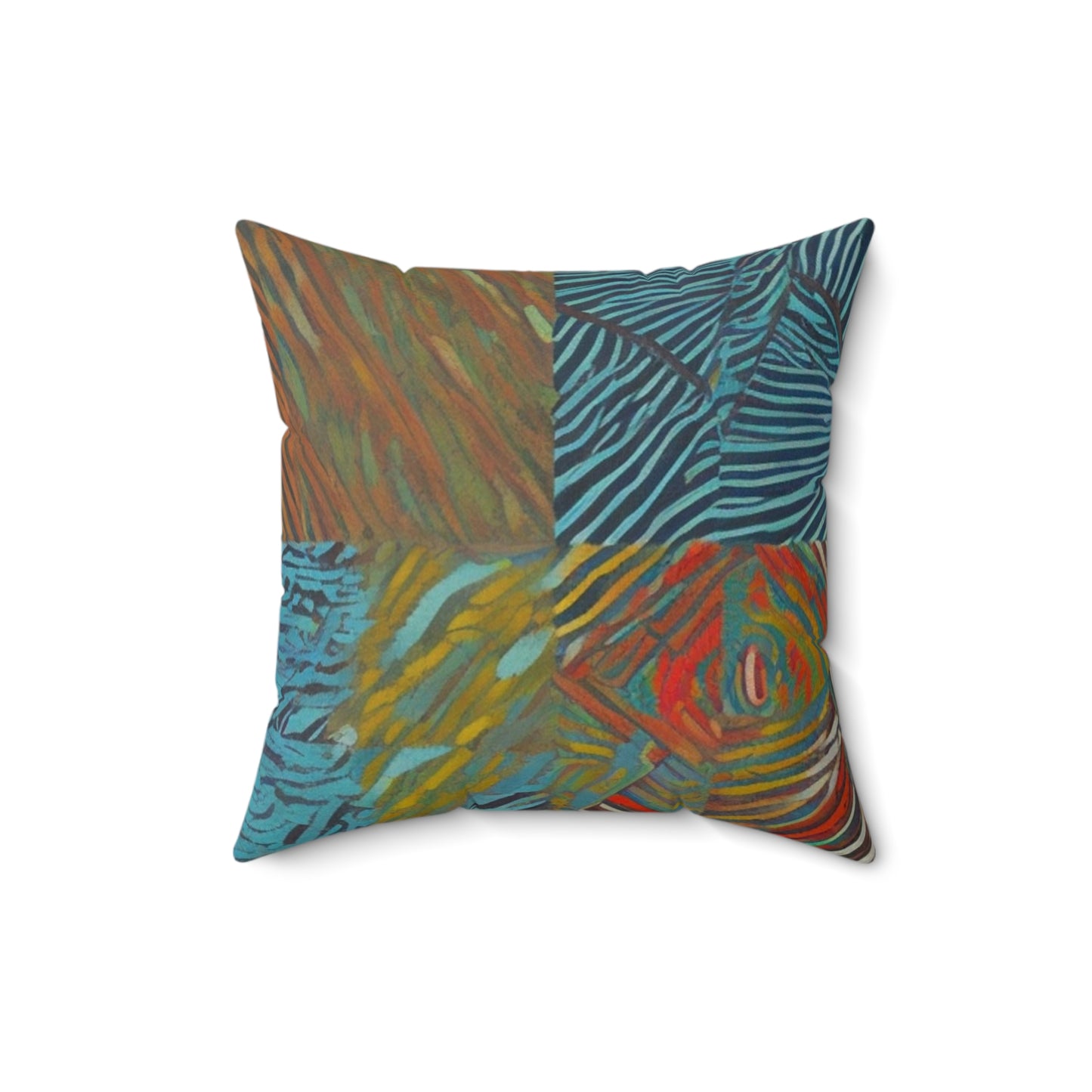 Spun Polyester Square Pillow