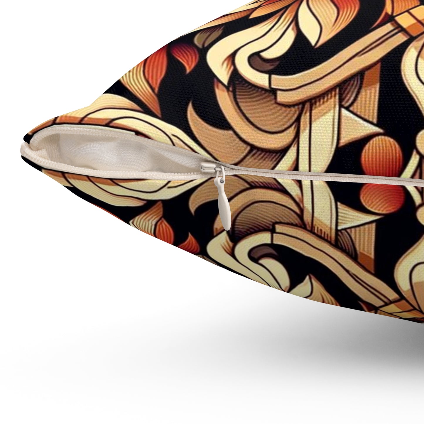 Spun Polyester Square Pillow