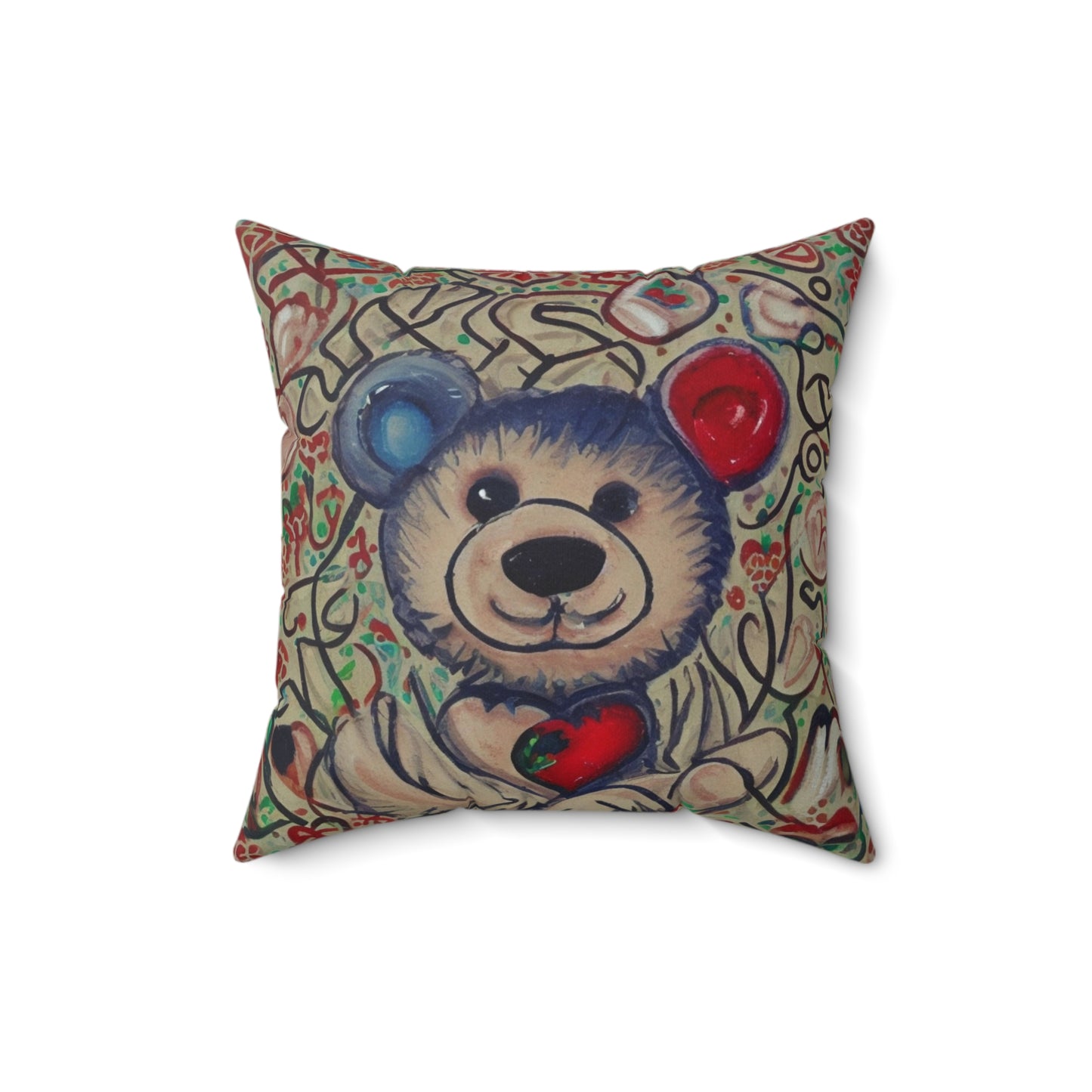 Spun Polyester Square Pillow