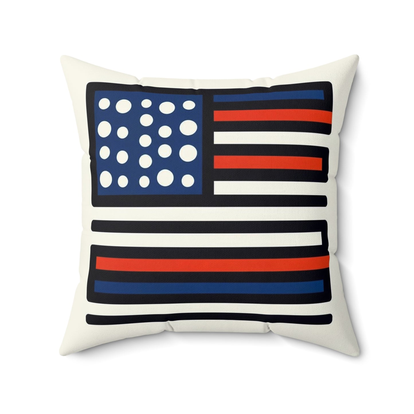 Spun Polyester Square Pillow
