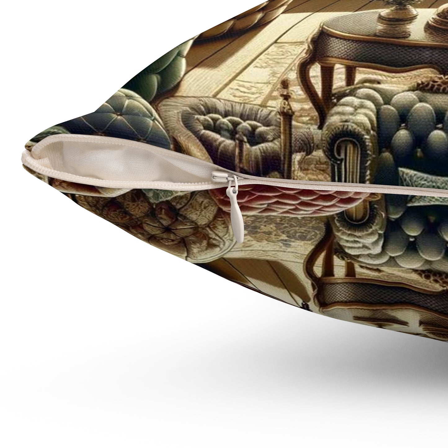 Spun Polyester Square Pillow