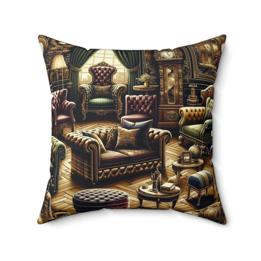 Spun Polyester Square Pillow