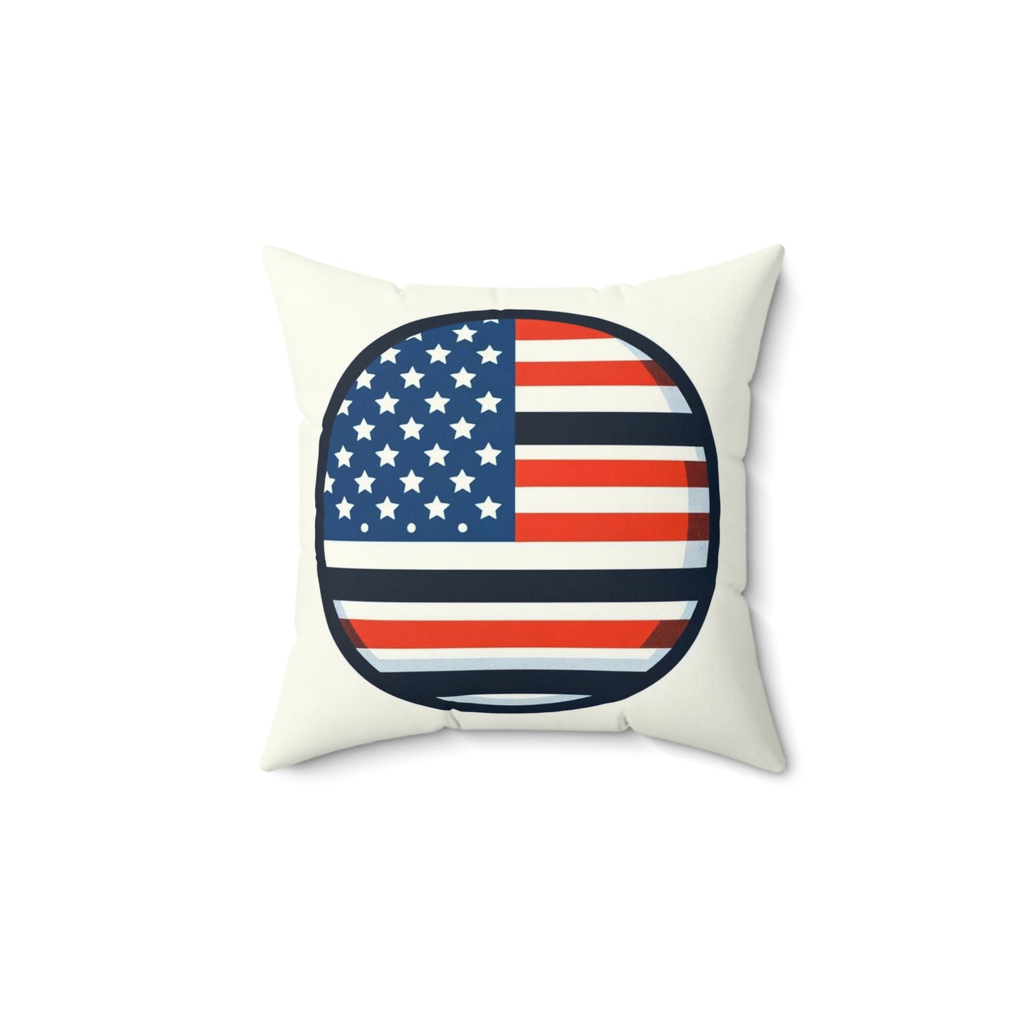 Spun Polyester Square Pillow