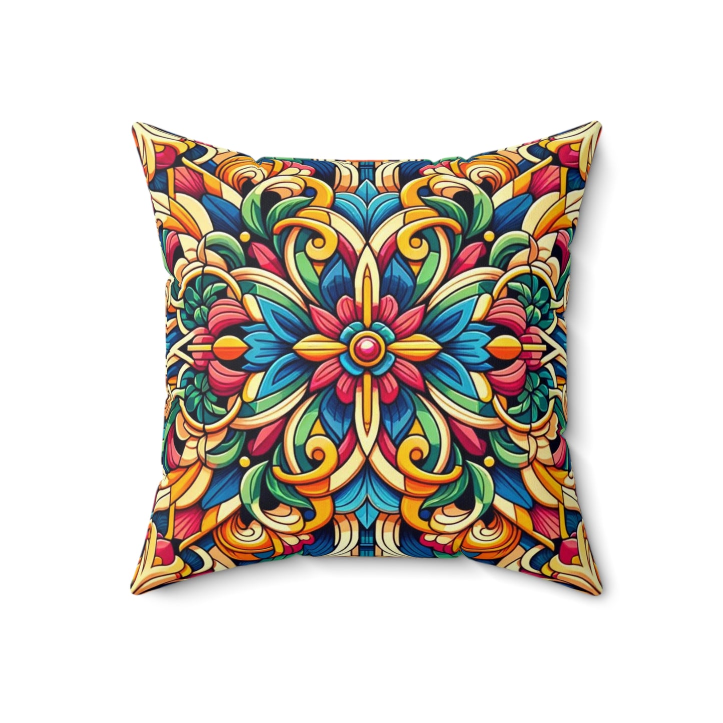 Spun Polyester Square Pillow