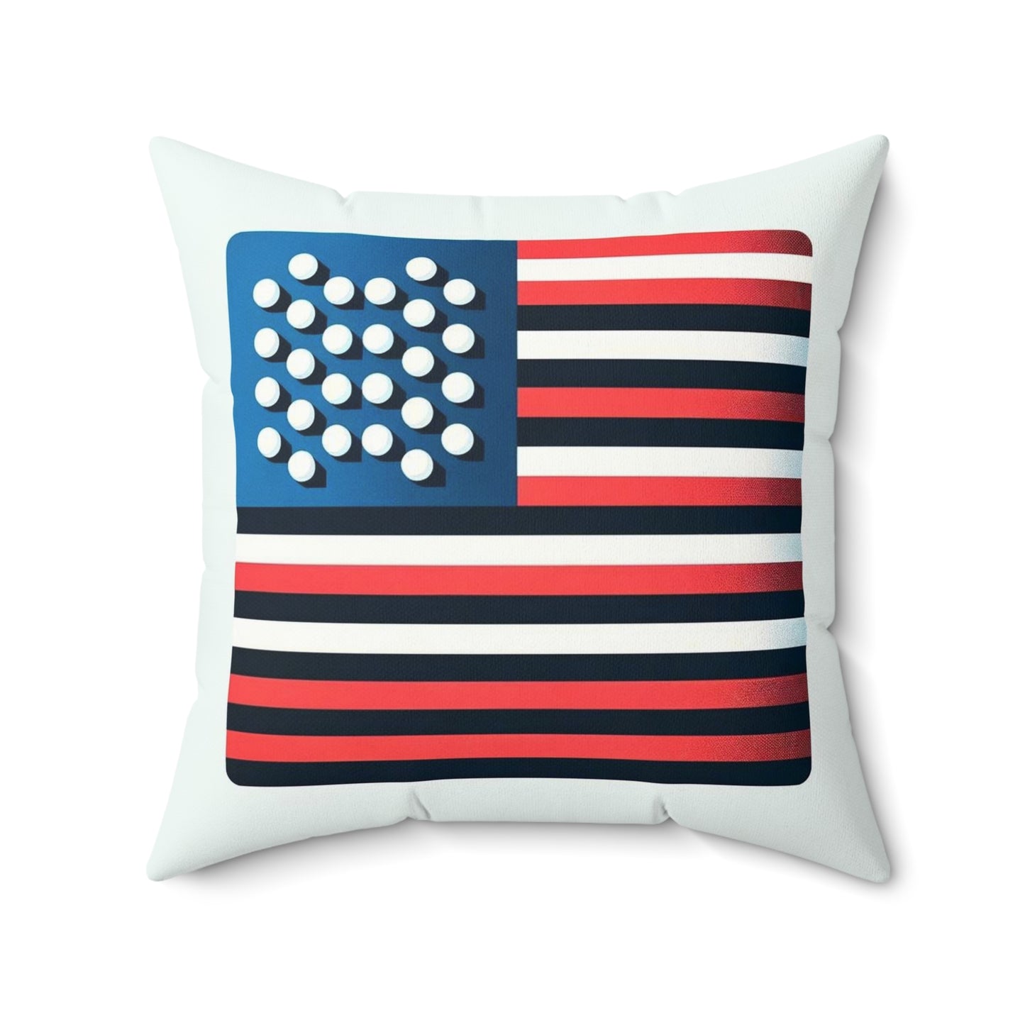 Spun Polyester Square Pillow
