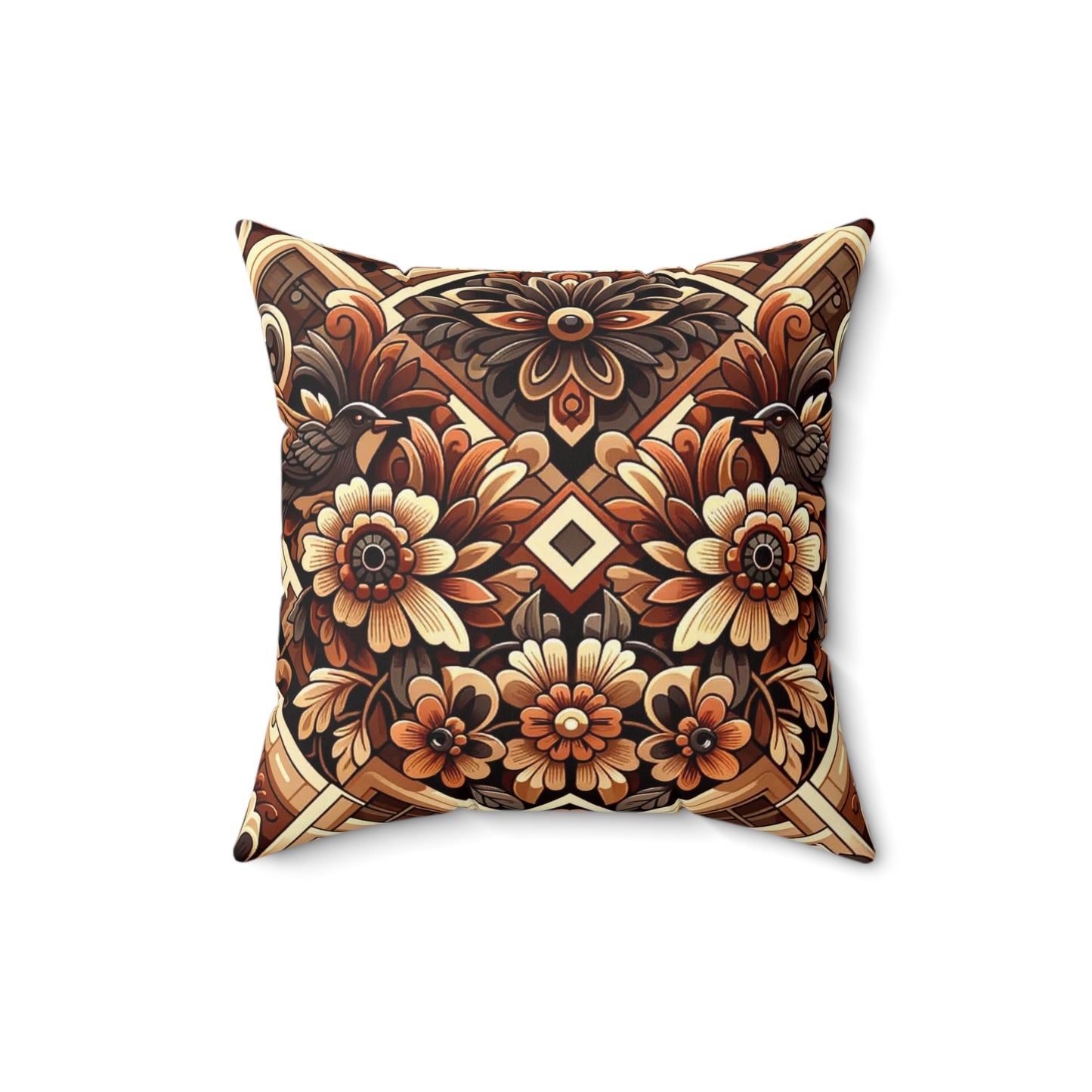 Spun Polyester Square Pillow