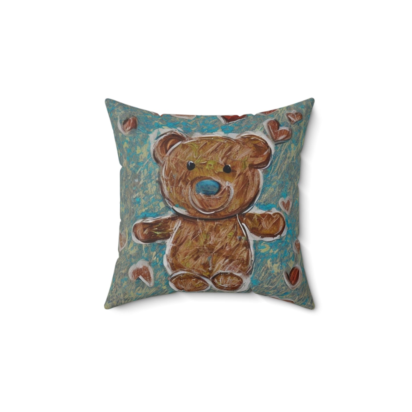 Spun Polyester Square Pillow