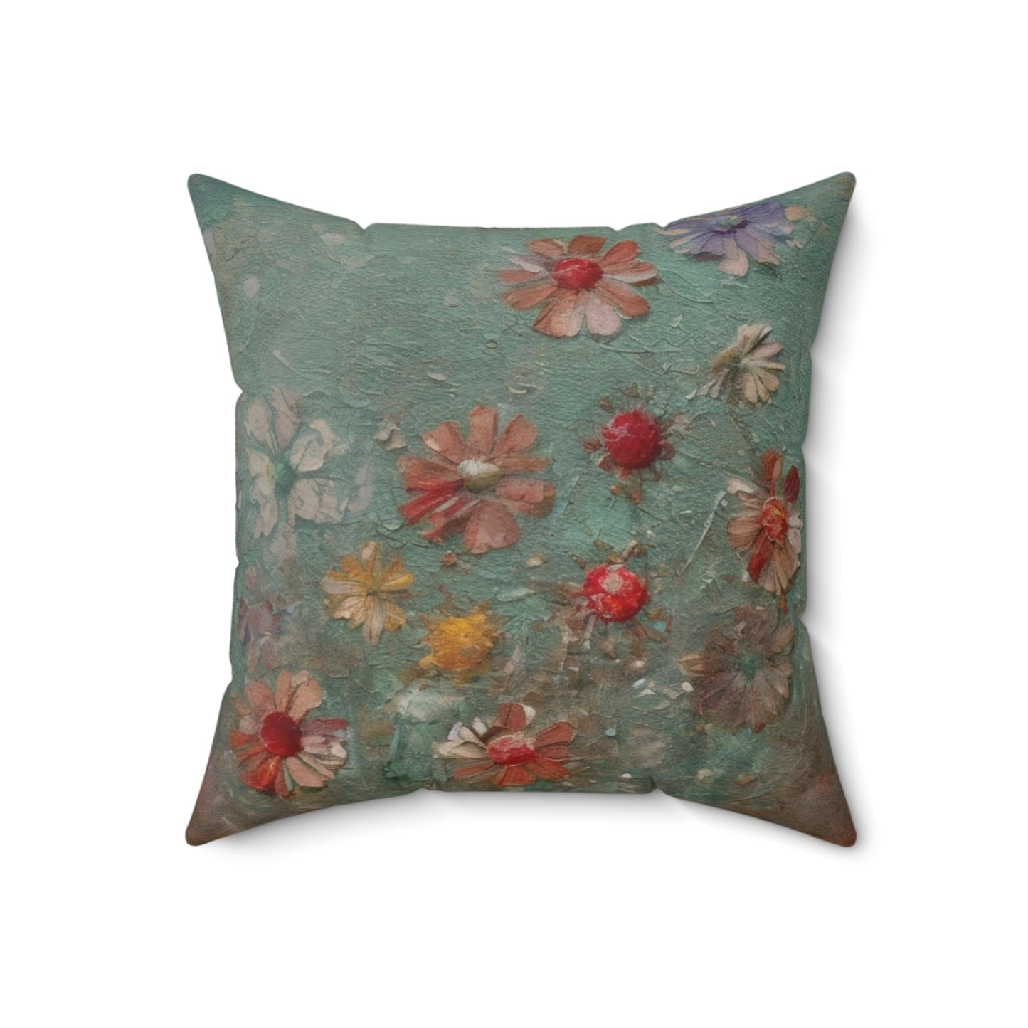 Spun Polyester Square Pillow