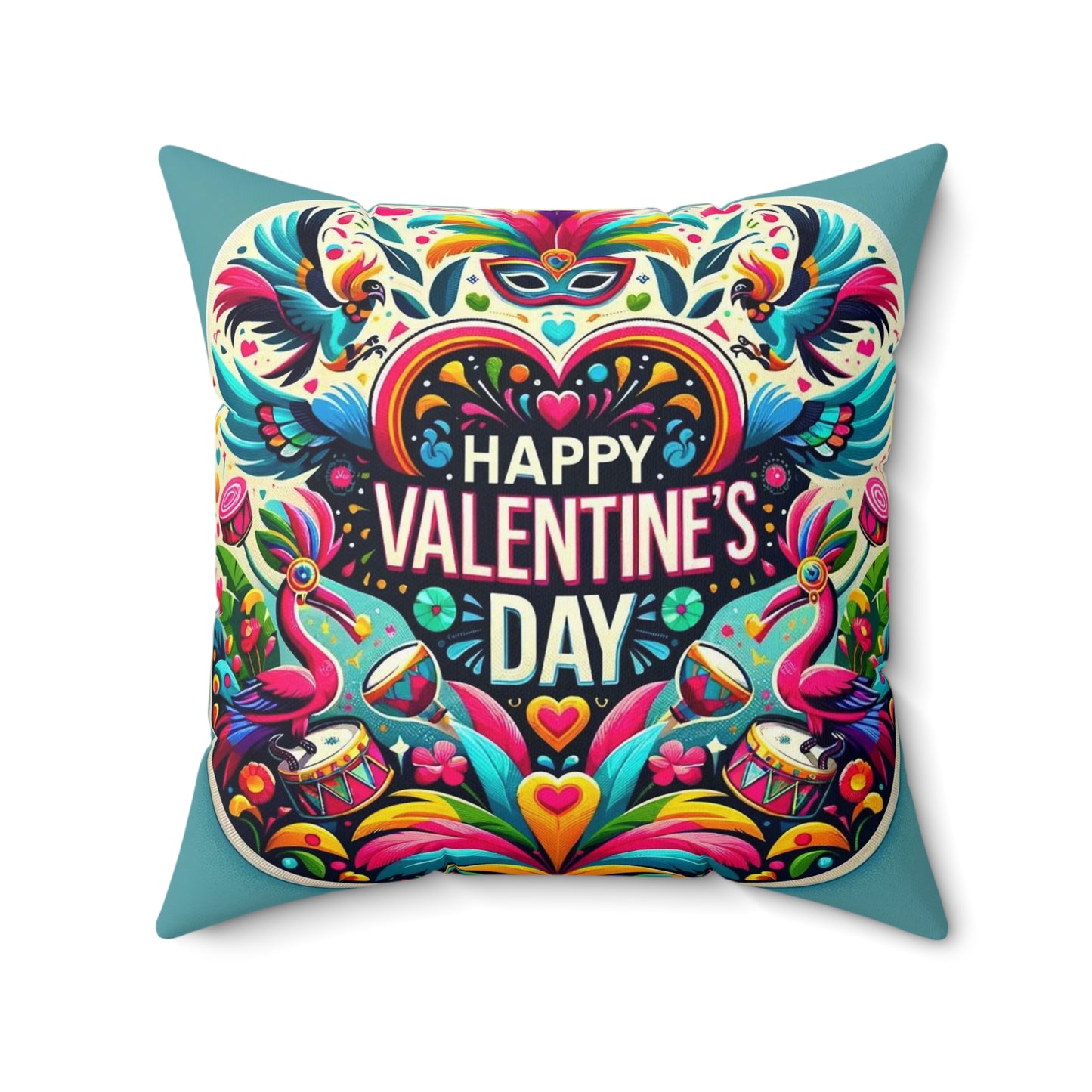 Spun Polyester Square Pillow