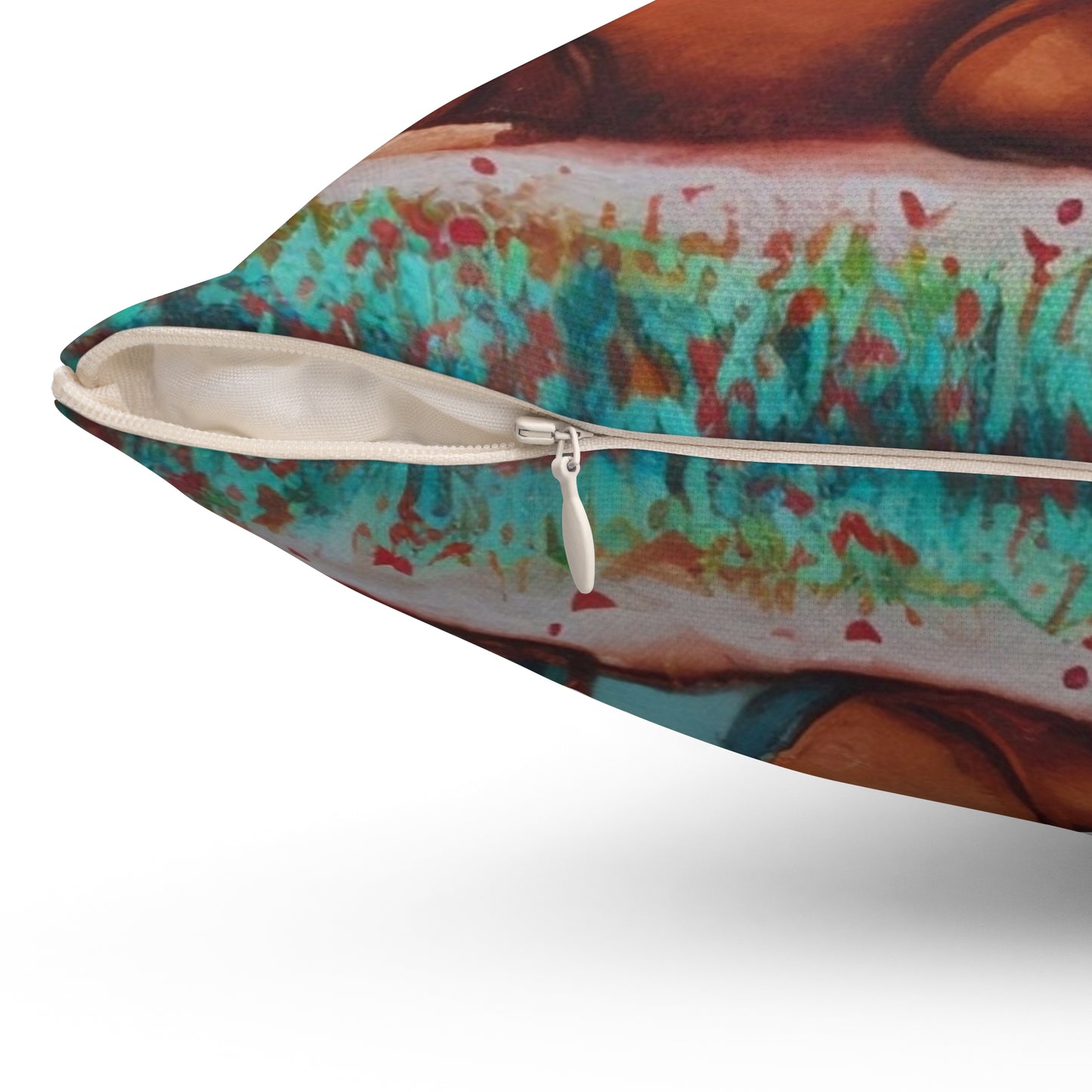 Spun Polyester Square Pillow