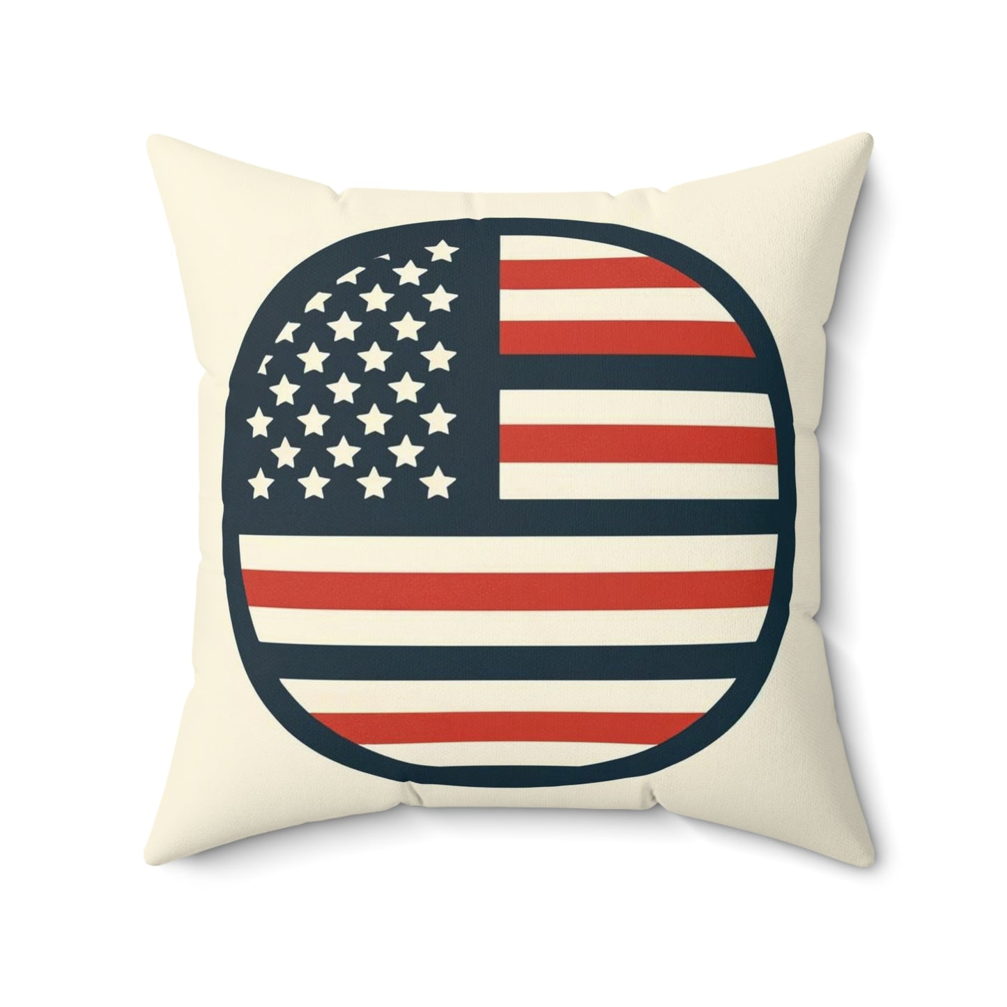 Spun Polyester Square Pillow