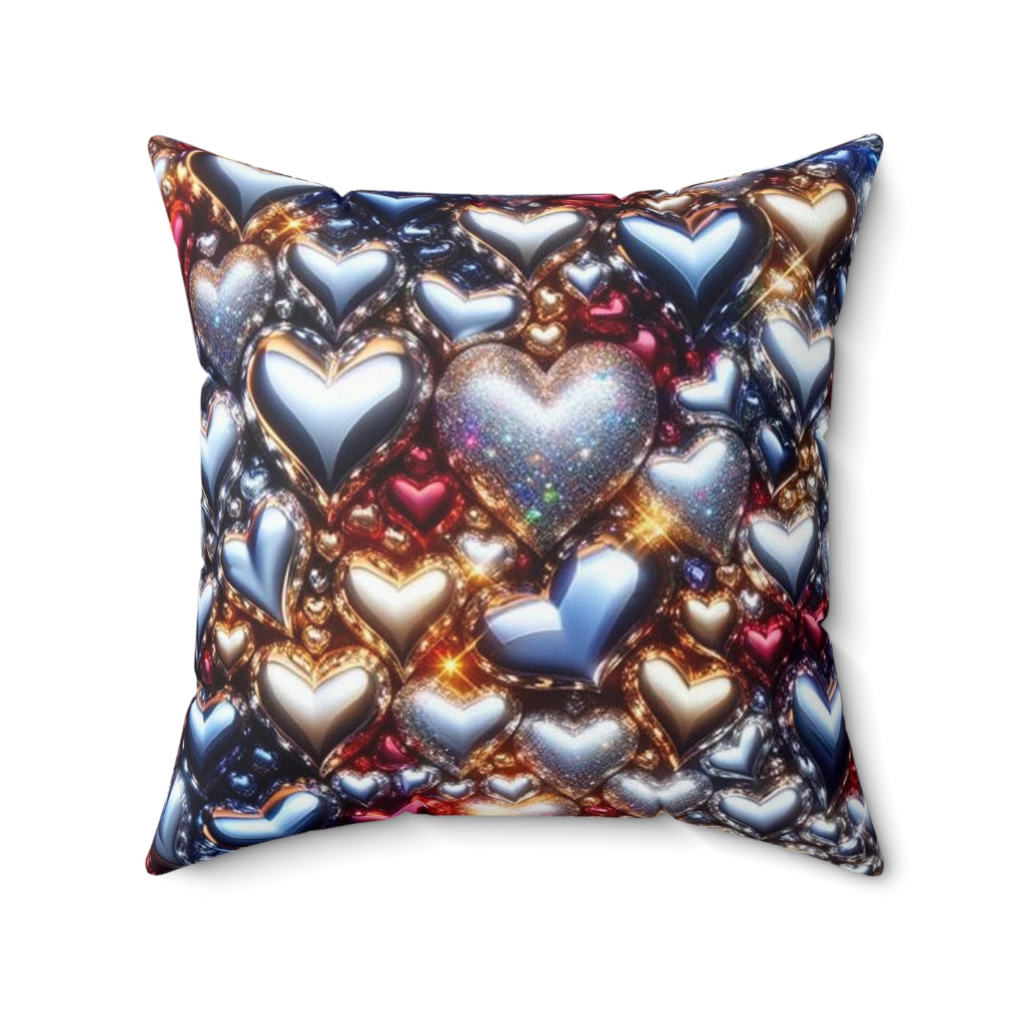 Spun Polyester Square Pillow