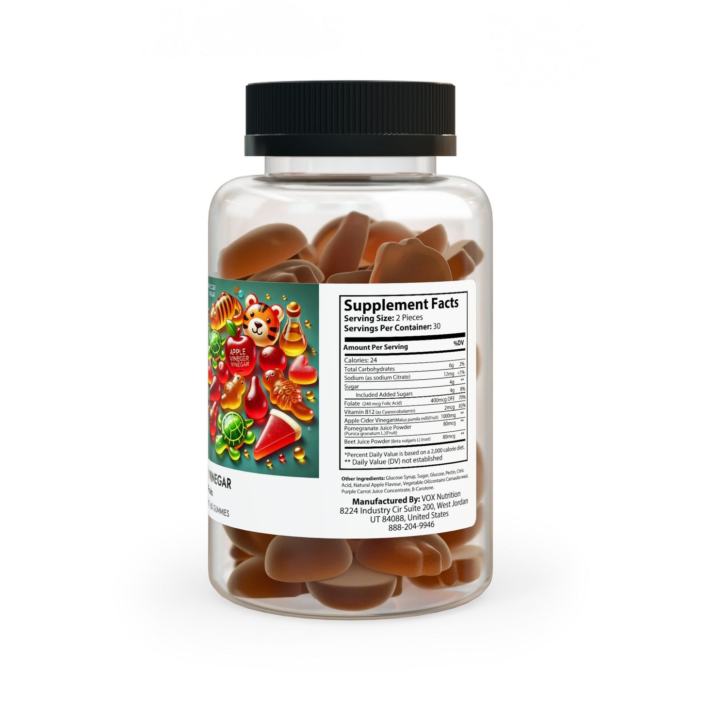 Apple Cider Vinegar Gummies (60 Gummies) By Dr. Asad Ali Syed