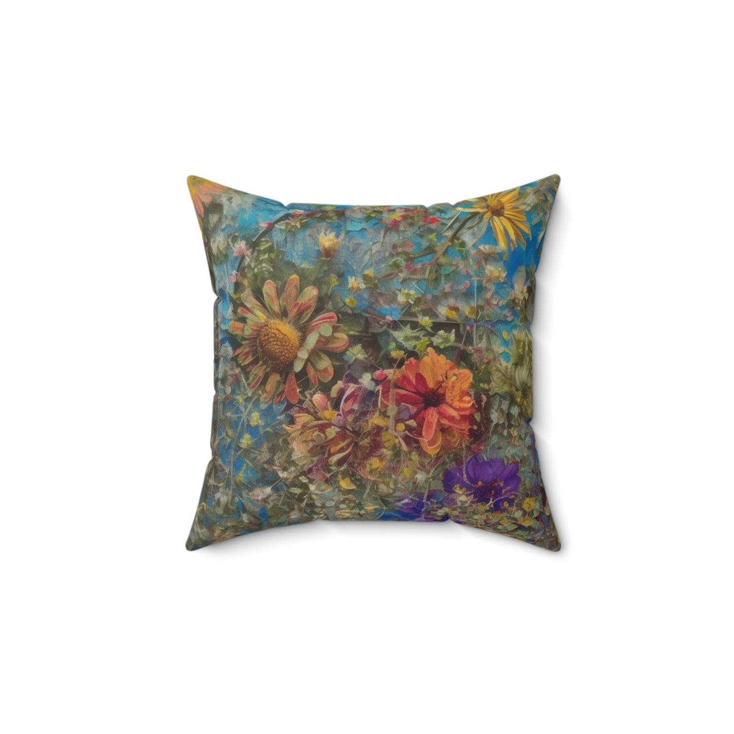 Spun Polyester Square Pillow