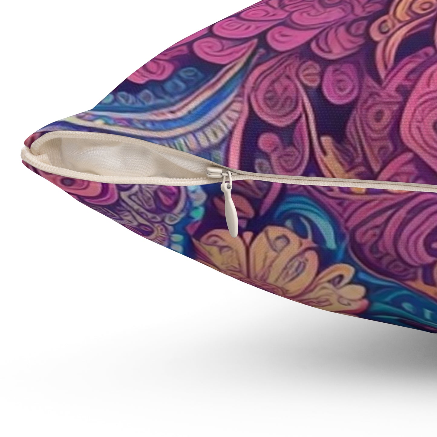 Spun Polyester Square Pillow