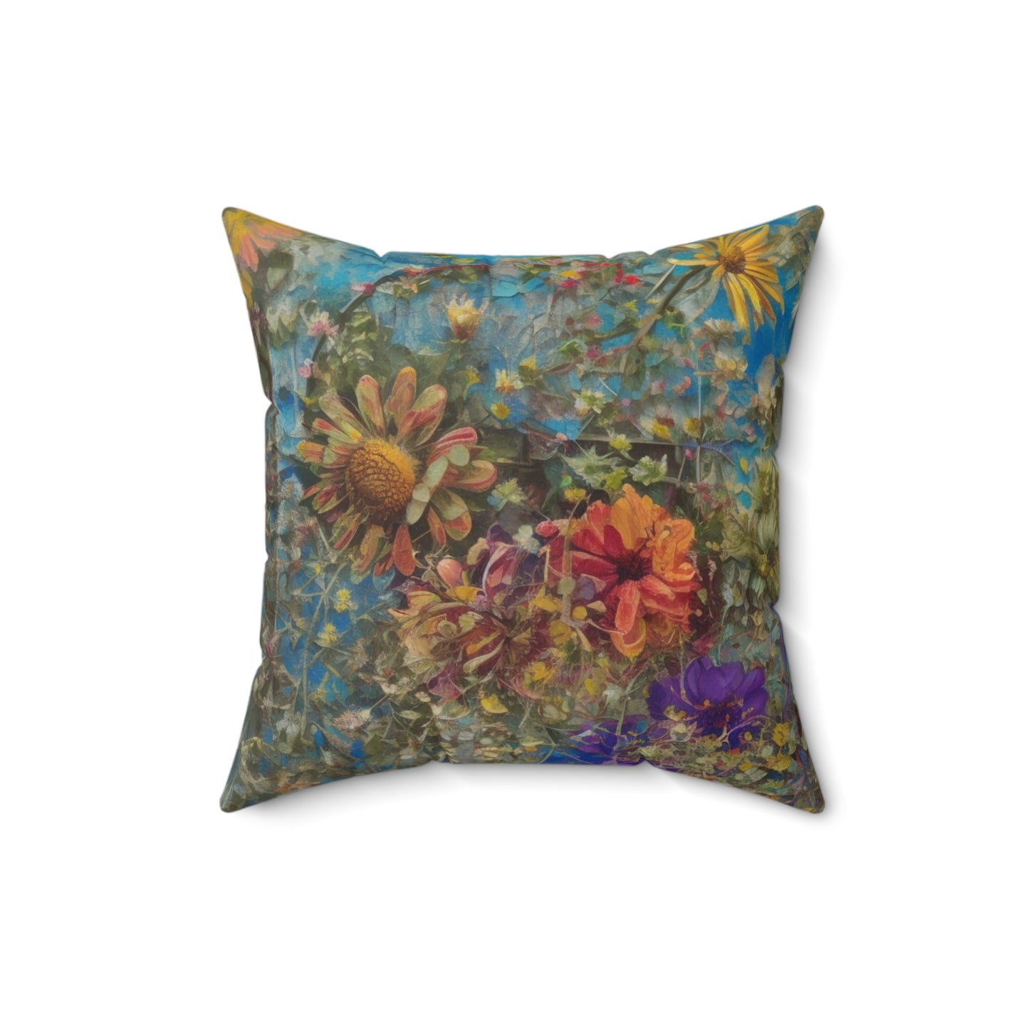 Spun Polyester Square Pillow