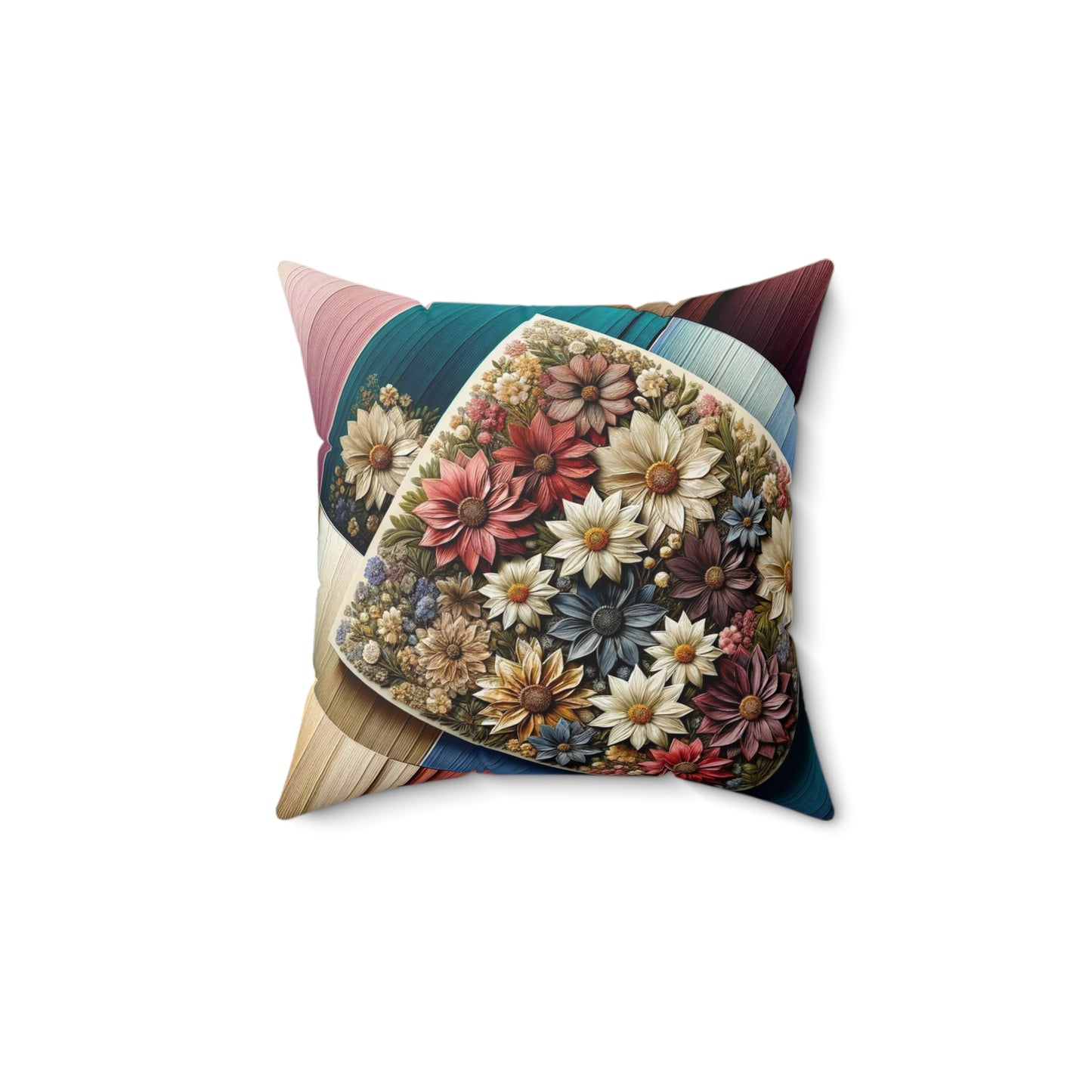 Spun Polyester Square Pillow