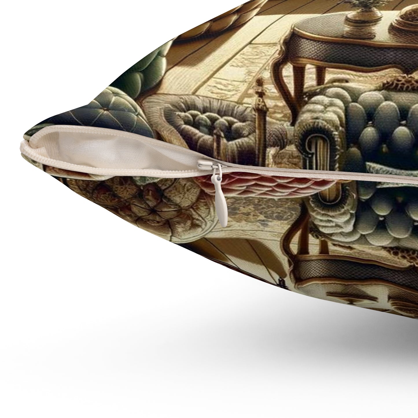 Spun Polyester Square Pillow