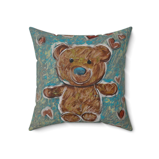 Spun Polyester Square Pillow