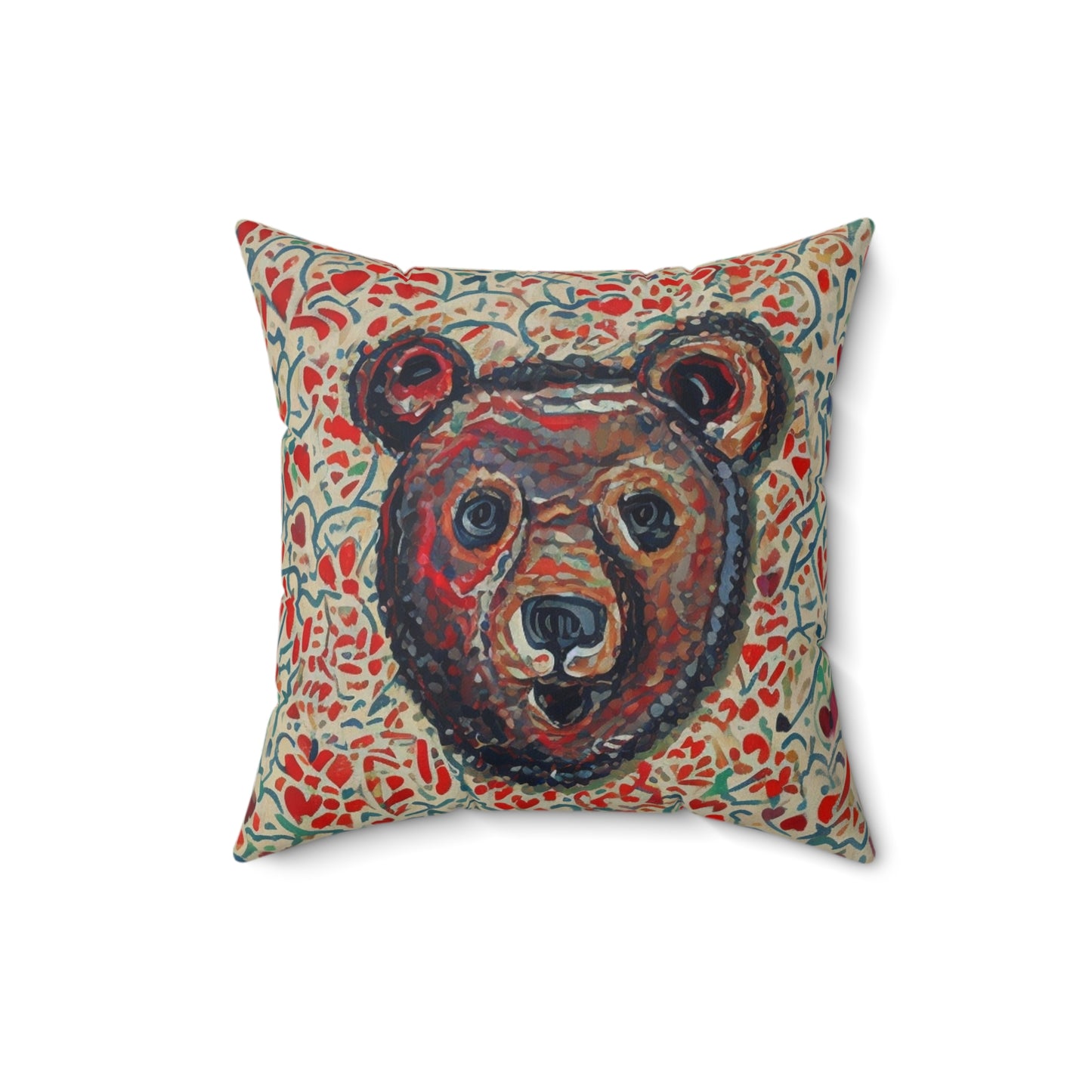 Spun Polyester Square Pillow