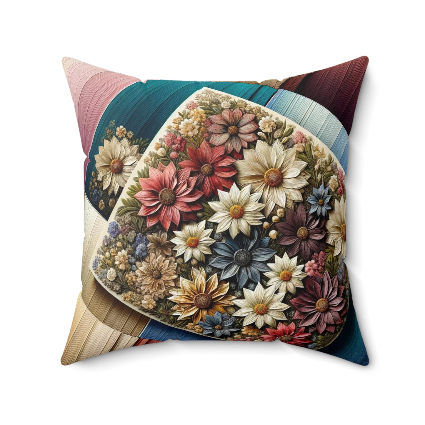 Spun Polyester Square Pillow