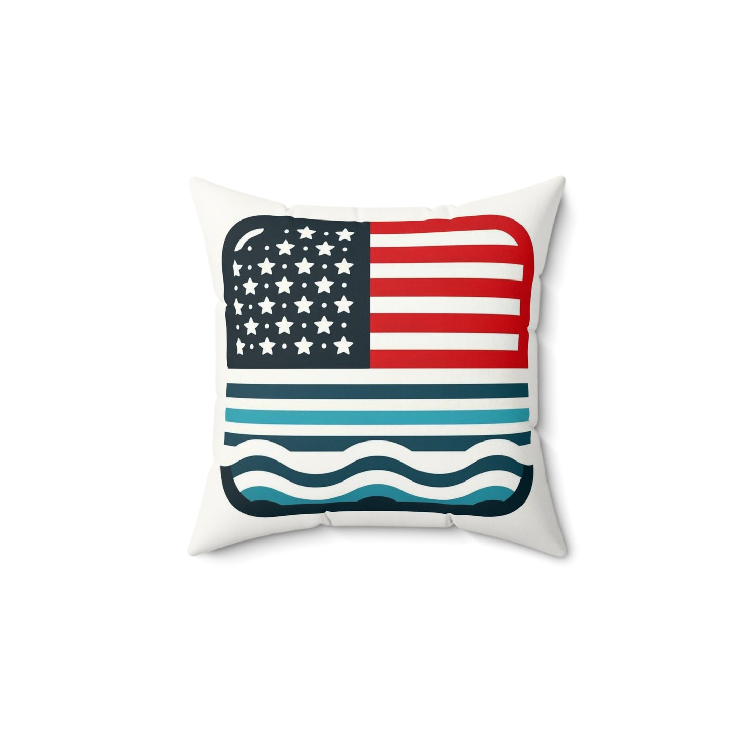 Spun Polyester Square Pillow