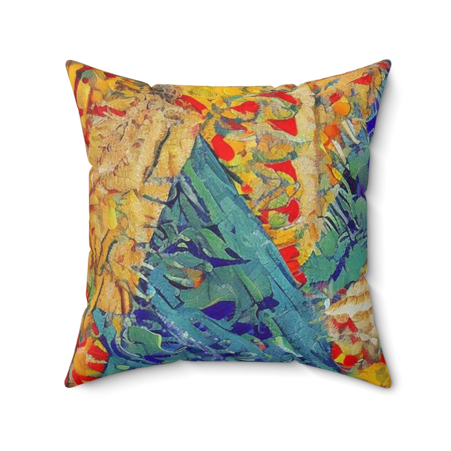 Spun Polyester Square Pillow