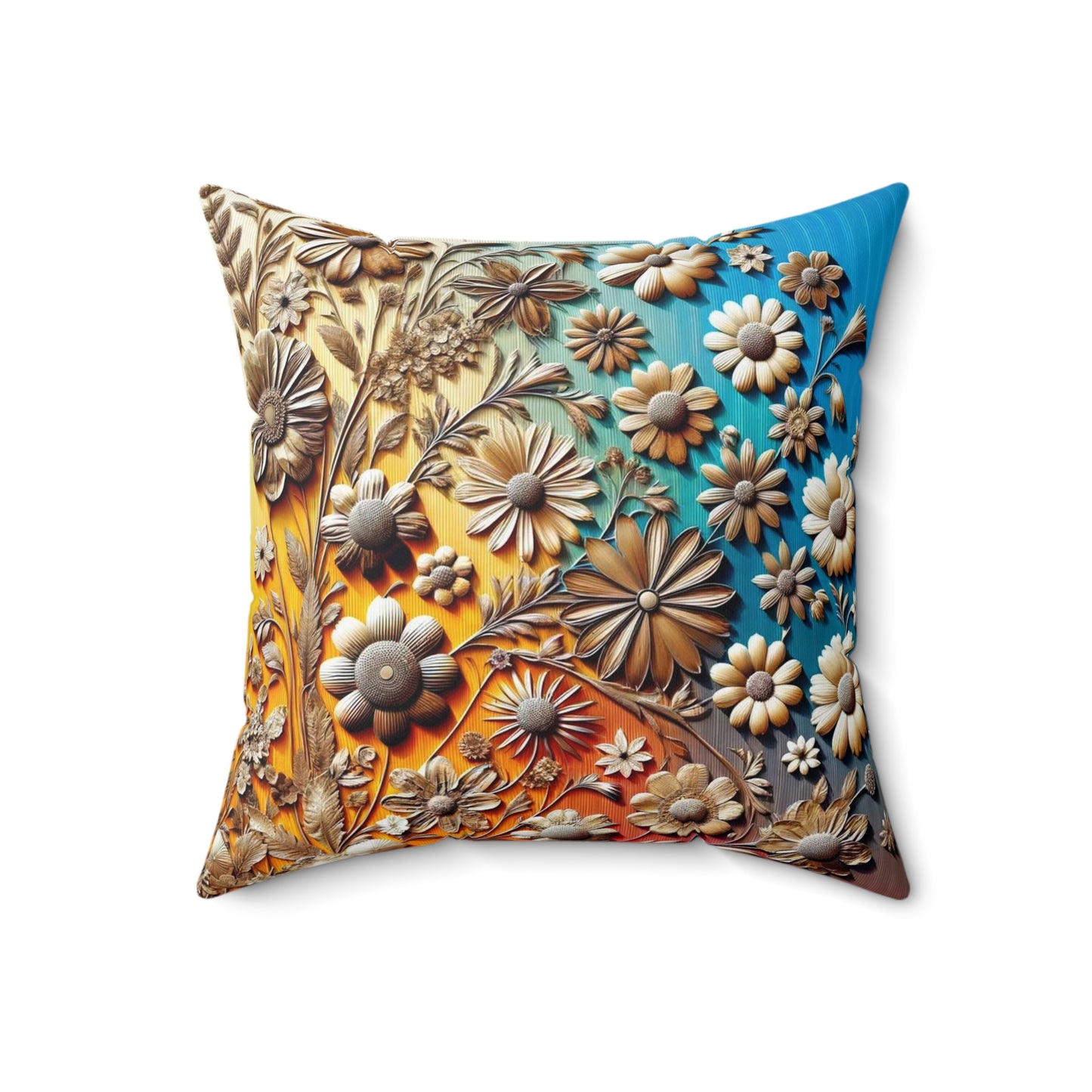 Spun Polyester Square Pillow