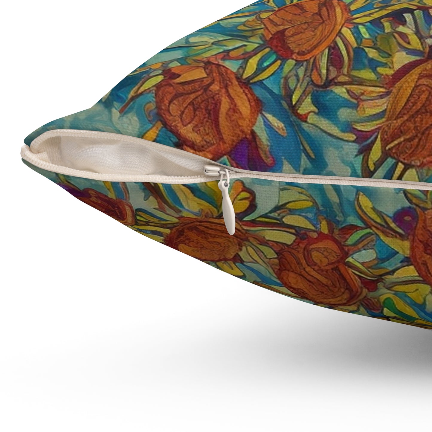 Spun Polyester Square Pillow