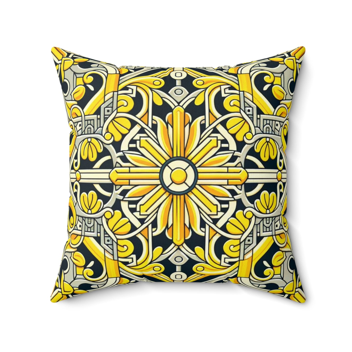 Spun Polyester Square Pillow