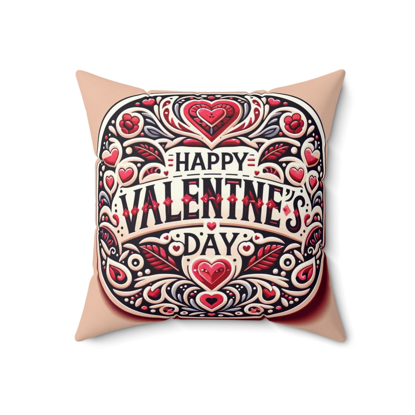 Spun Polyester Square Pillow