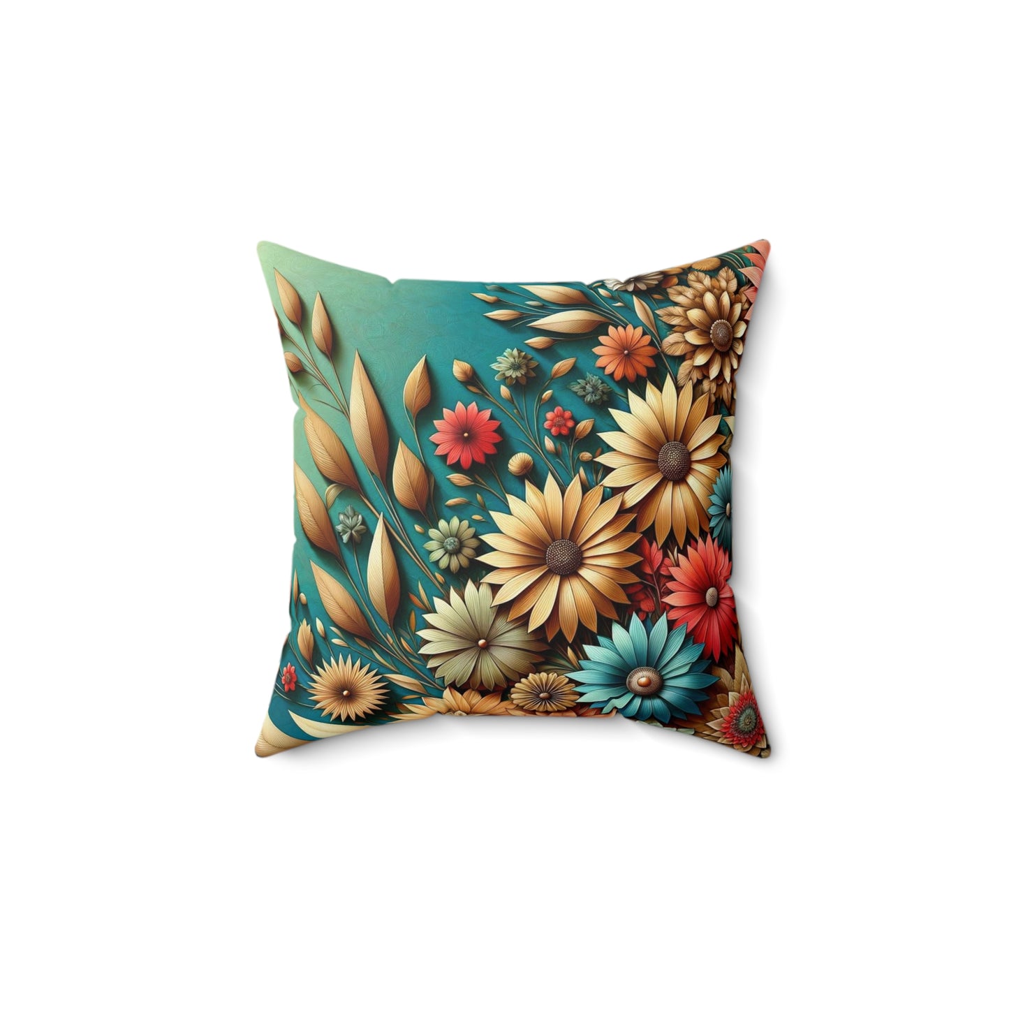 Spun Polyester Square Pillow