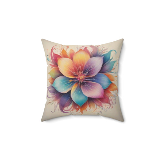 Spun Polyester Square Pillow